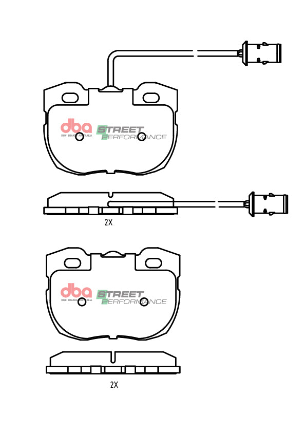 Front Street Performance Brake Pads