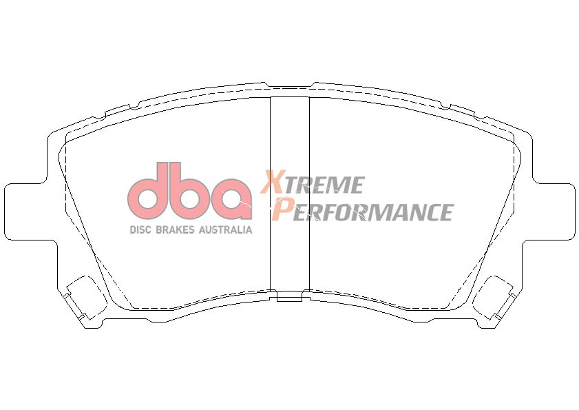 Front Xtreme Performance Brake Pads