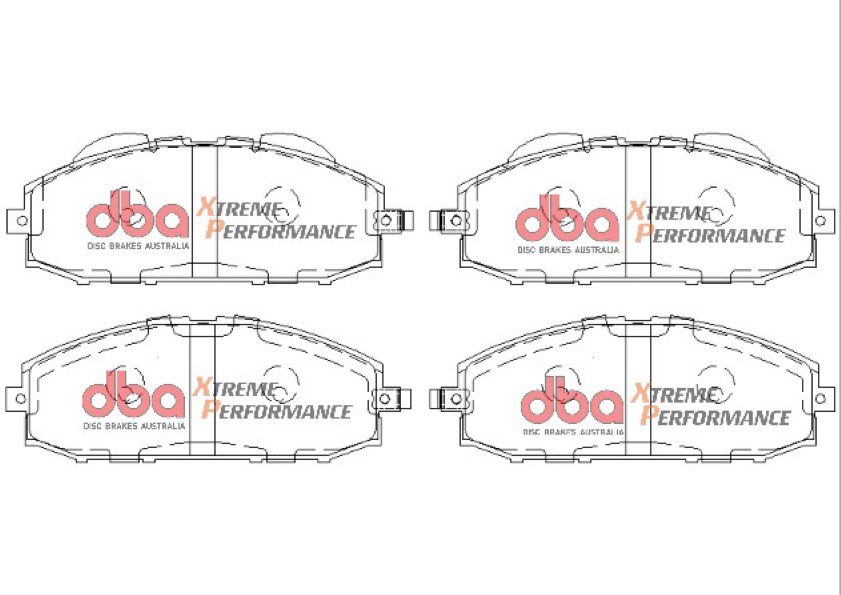 Front Xtreme Performance Brake Pads