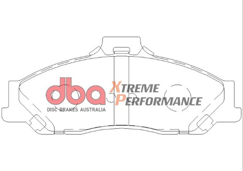 Front Xtreme Performance Brake Pads