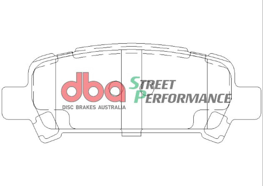 Rear Street Performance Brake Pads