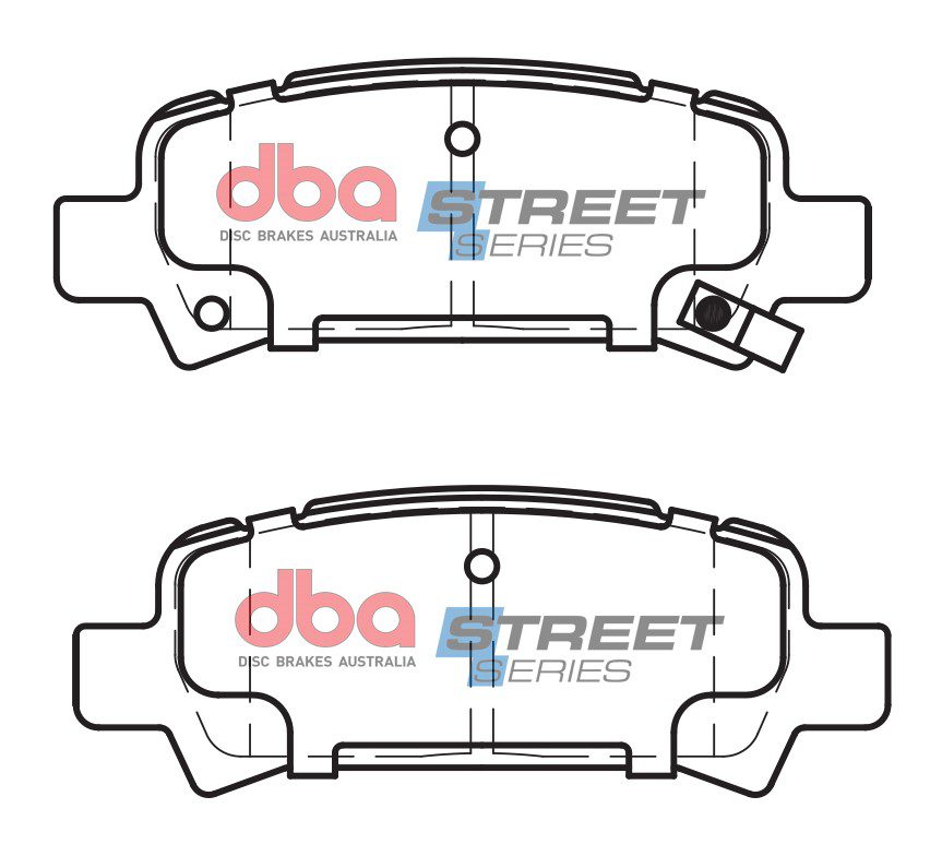 Rear Street Series Brake Pads