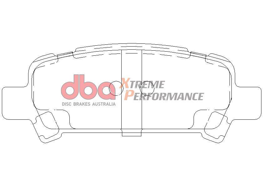 Rear Xtreme Performance Brake Pads