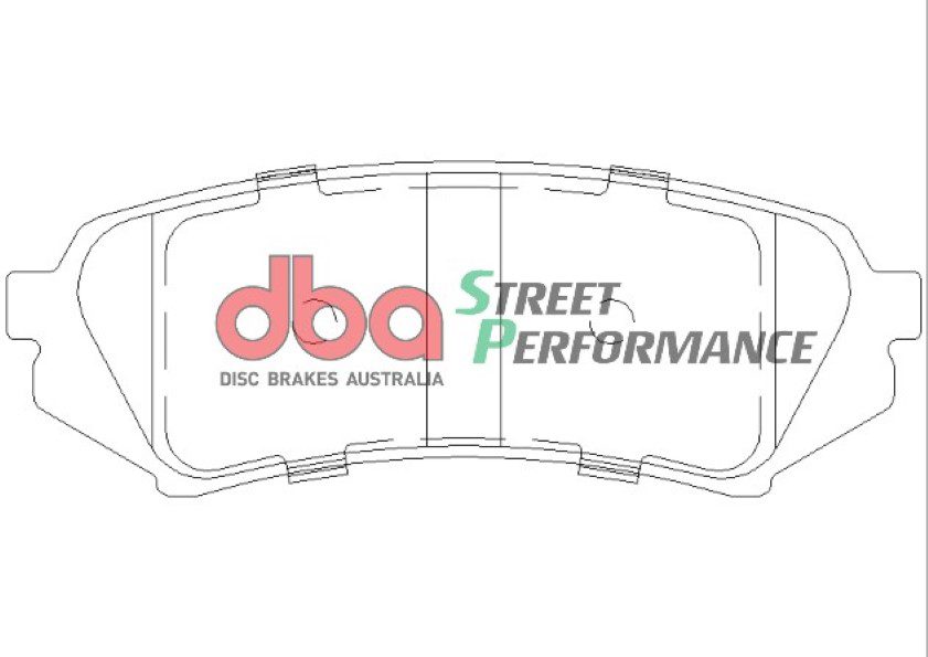 Rear Street Performance Brake Pads