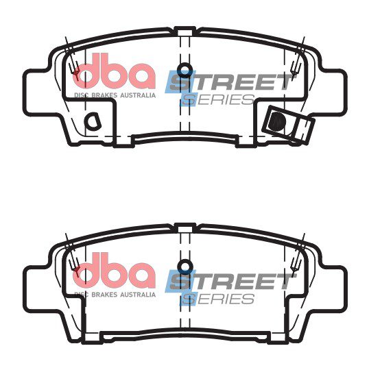 Rear Street Series Brake Pads