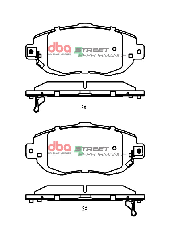 Front Street Performance Brake Pads