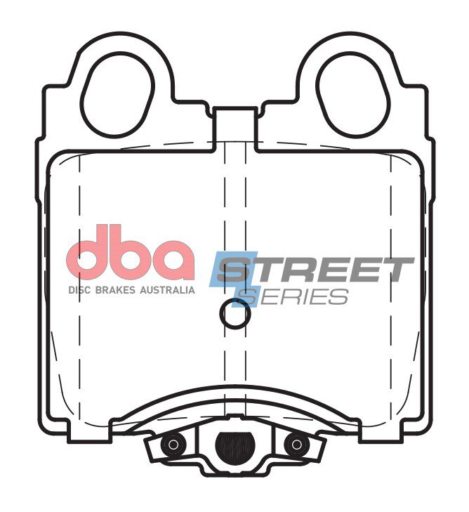 Rear Street Series Brake Pads
