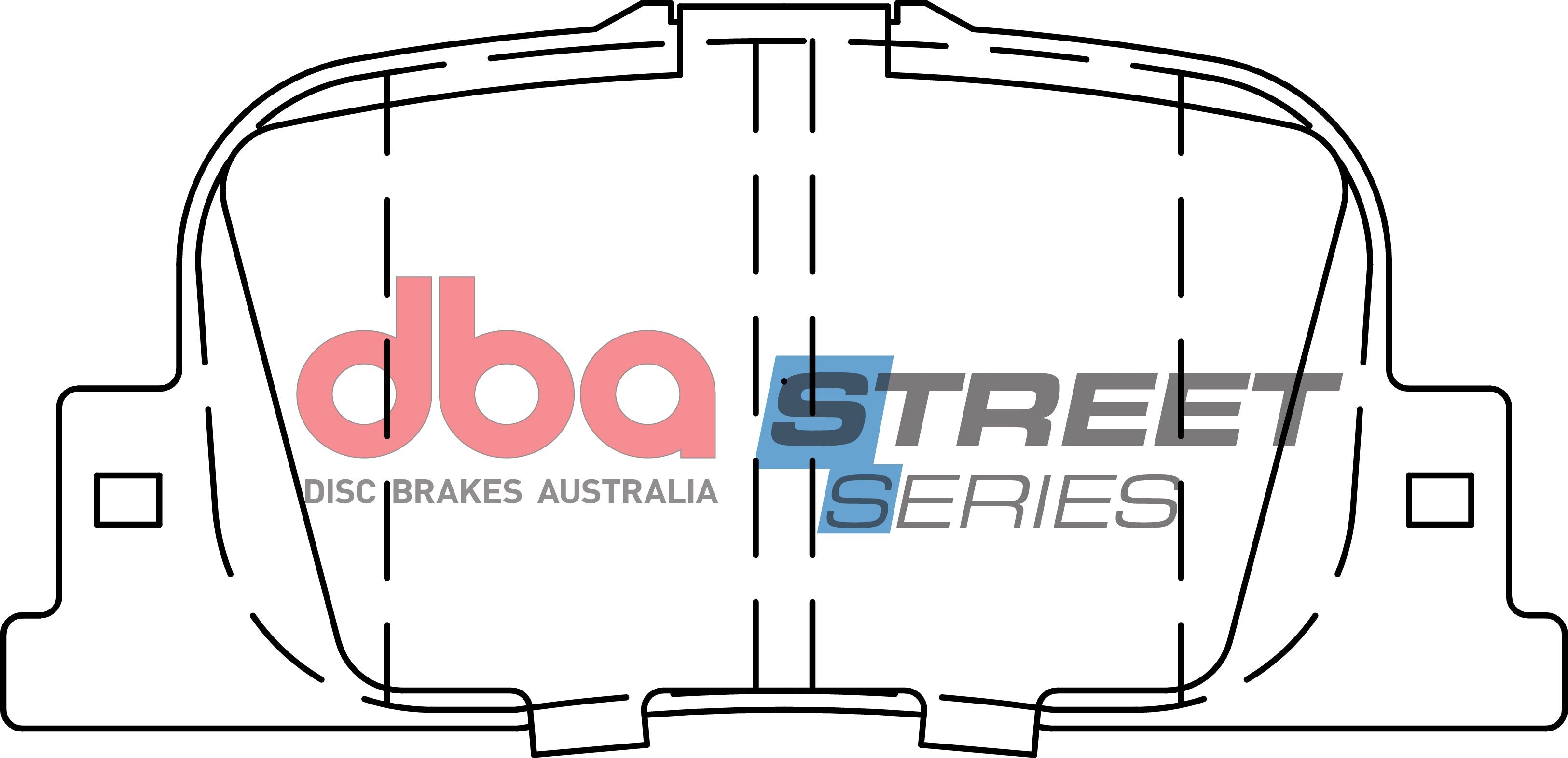 Rear Street Series Brake Pads