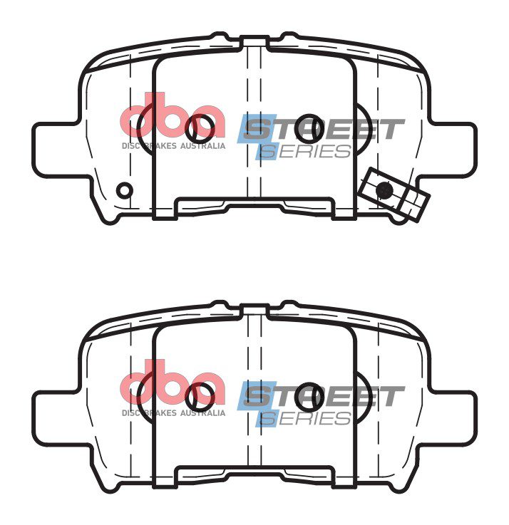 Rear Street Series Brake Pads
