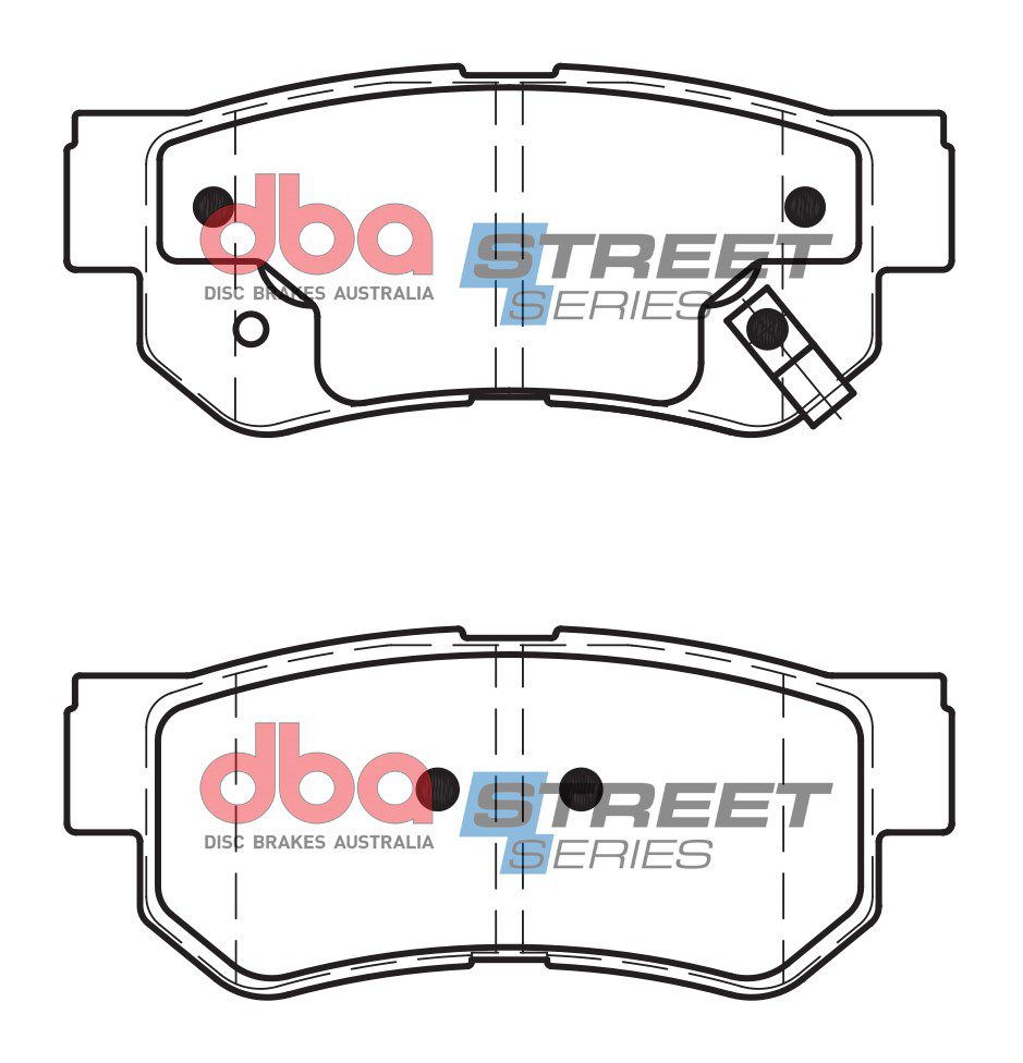 Rear Street Series Brake Pads