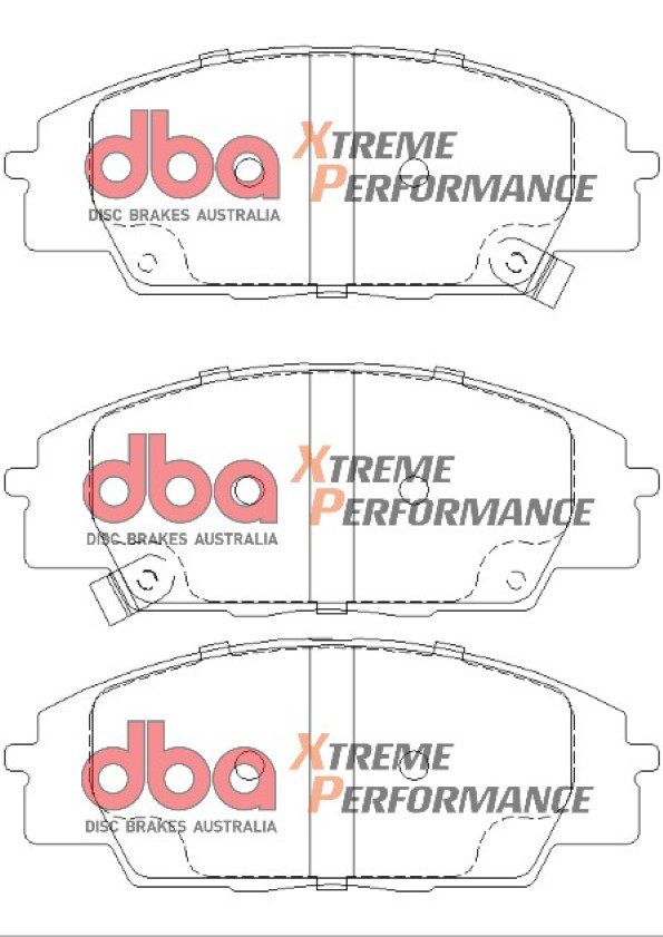 Front Xtreme Performance Brake Pads