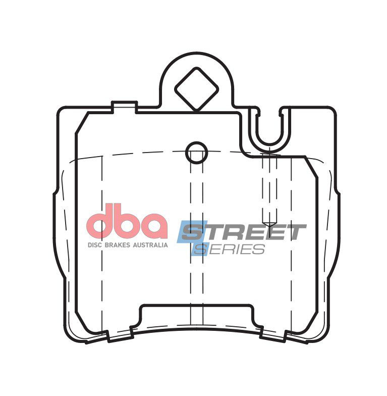 Rear Street Series Brake Pads