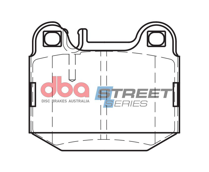 Rear Street Series Brake Pads
