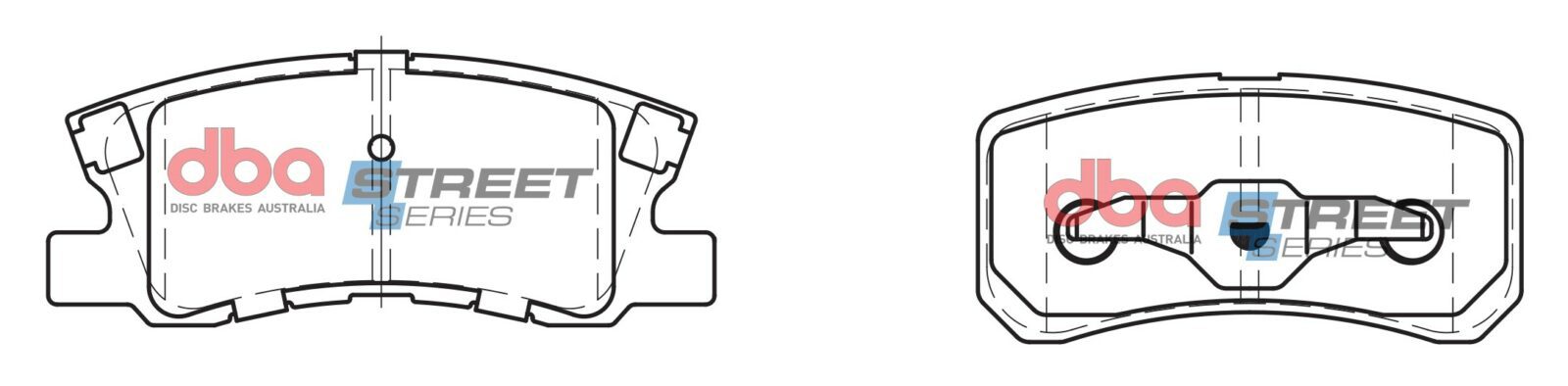 Rear Street Series Brake Pads