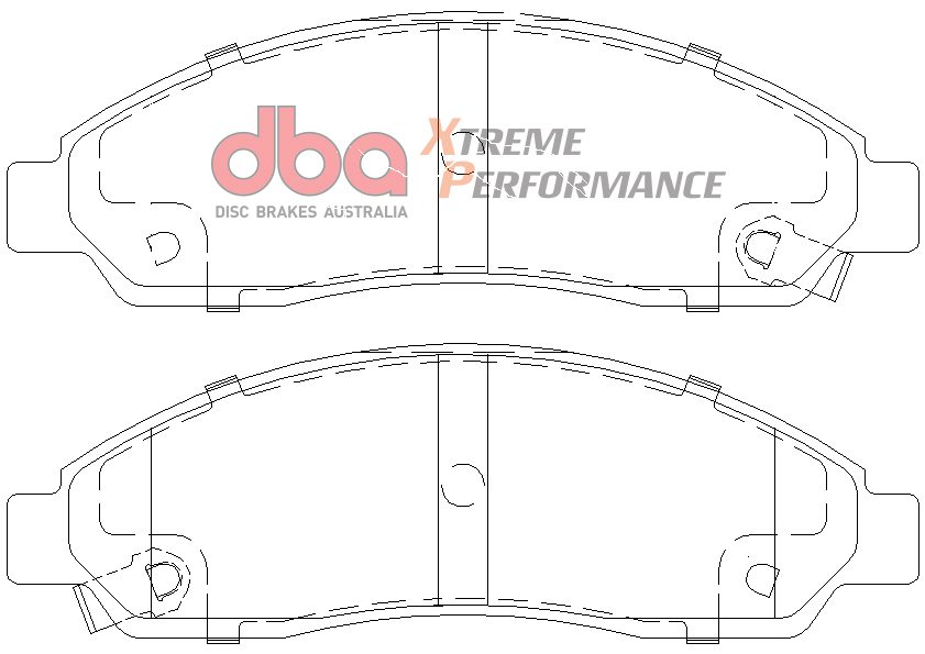 Front Xtreme Performance Brake Pads