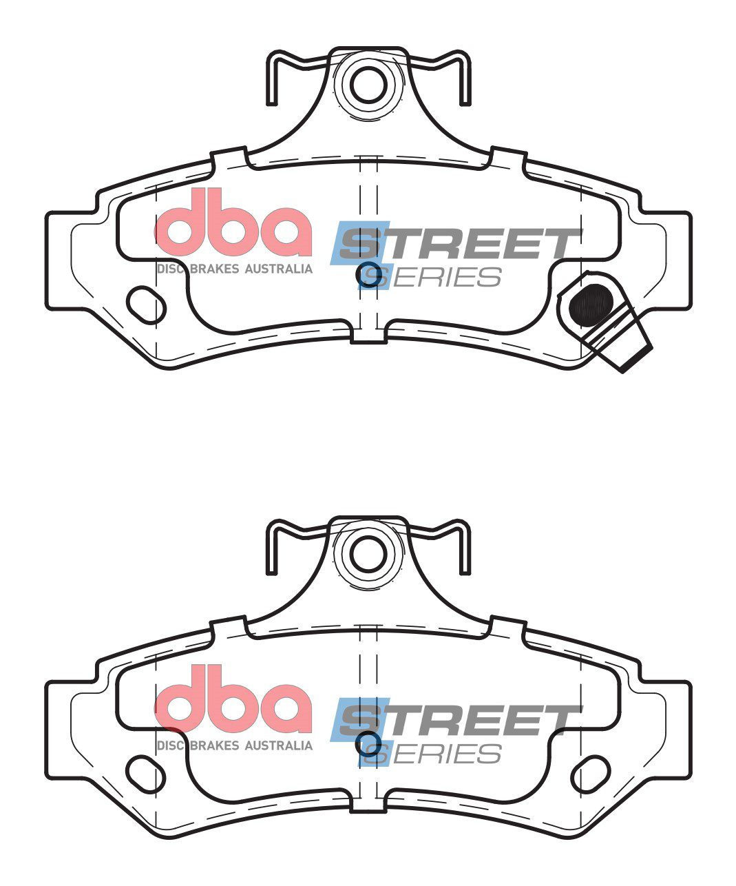 Rear Street Series Brake Pads