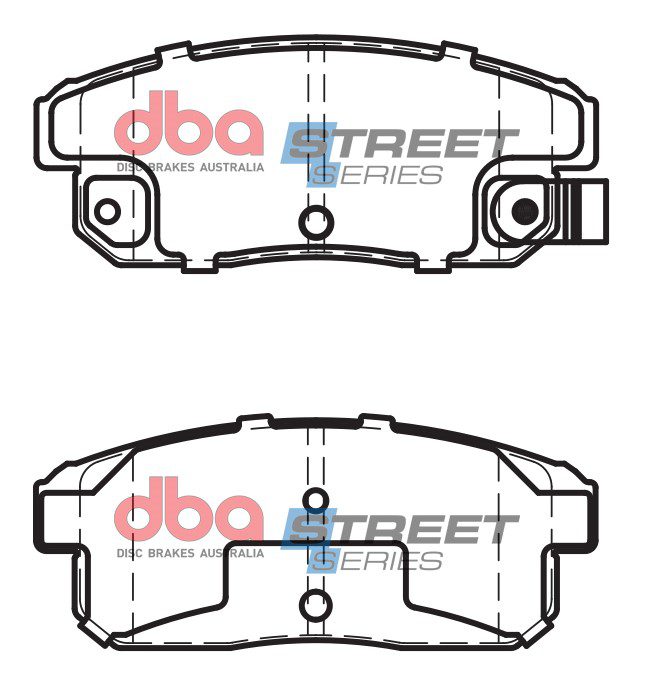 Rear Street Series Brake Pads
