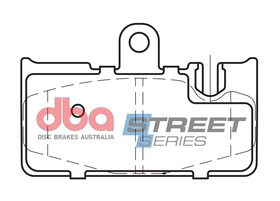Rear Street Series Brake Pads