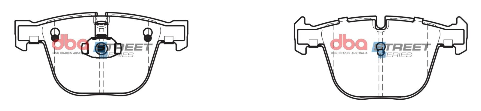 Rear Street Series Brake Pads