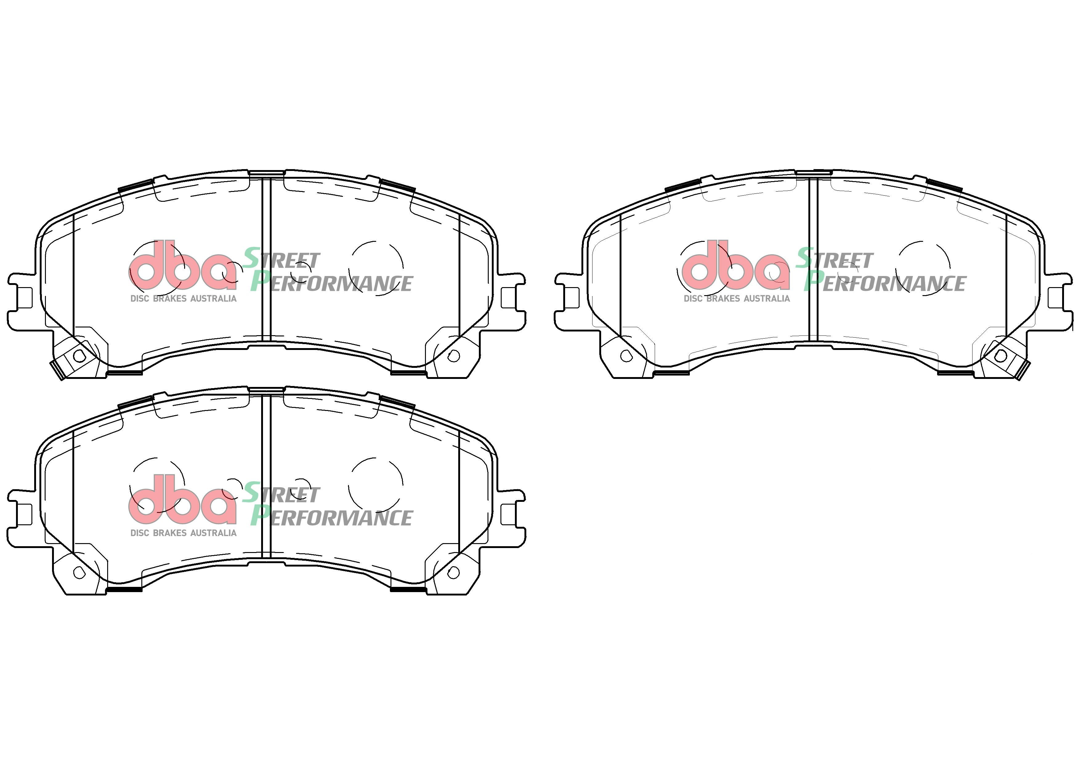 Front Street Performance Brake Pads