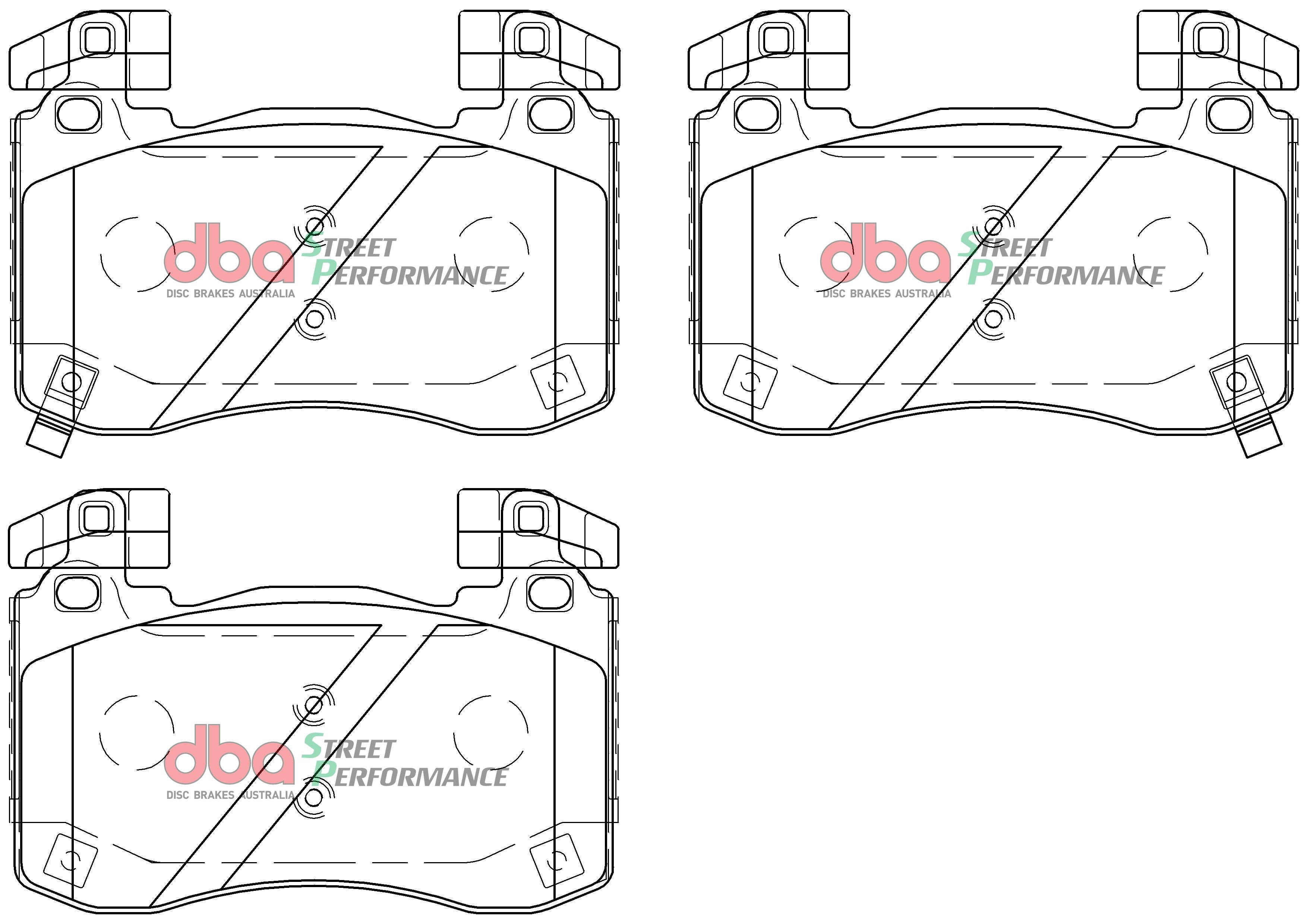 Front Street Performance Brake Pads
