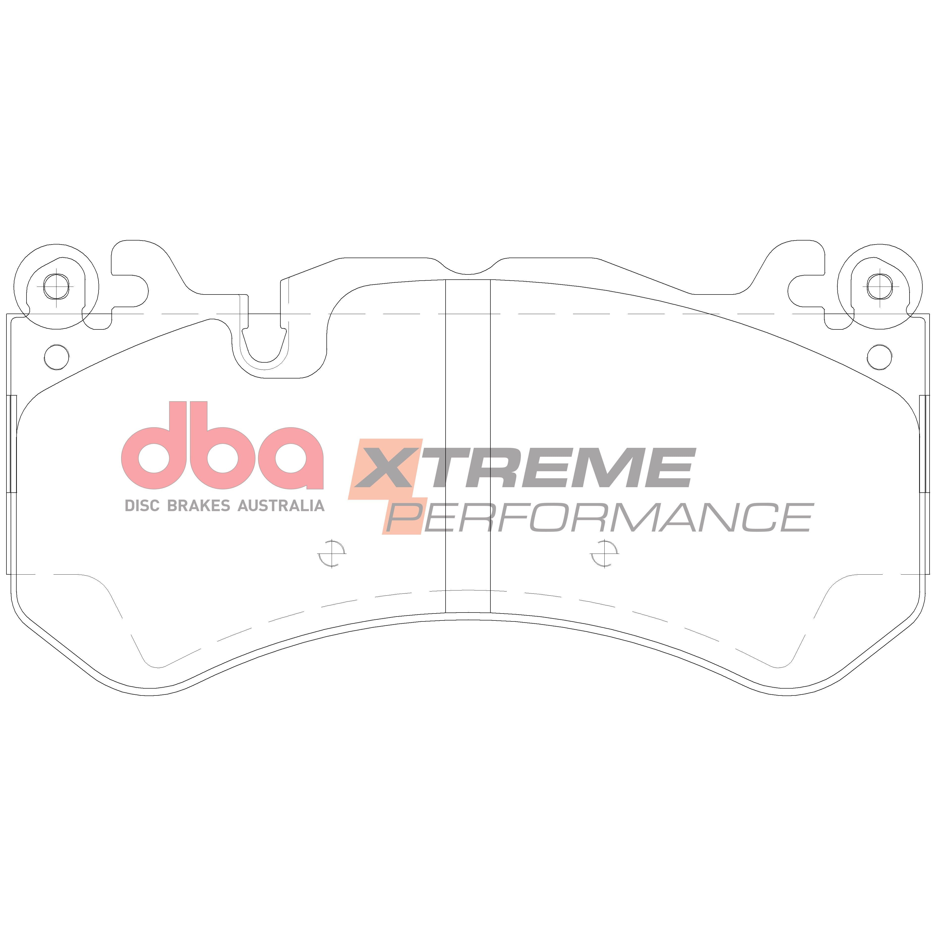 Front Xtreme Performance Brake Pads