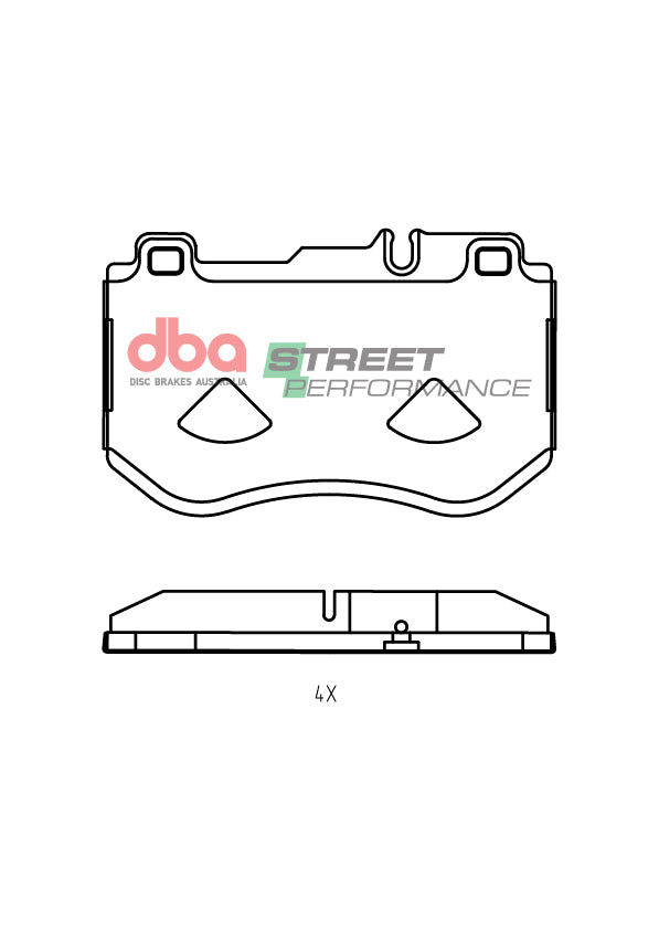 Front Street Performance Brake Pads