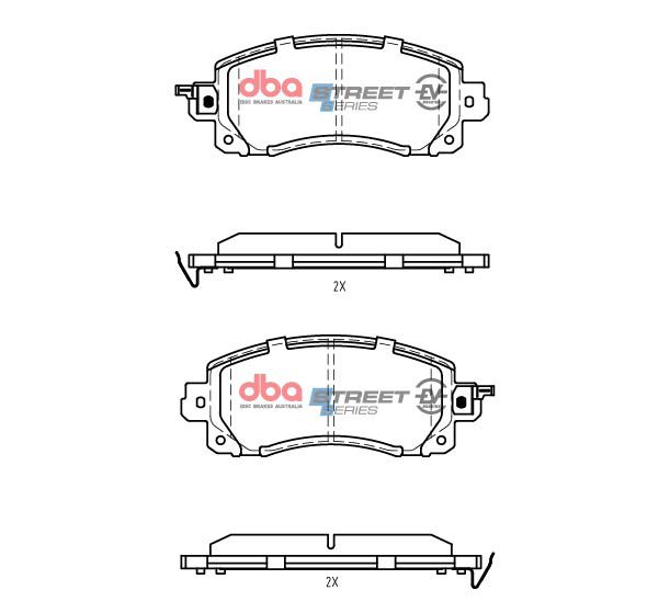 Front Street Series EV Brake Pads