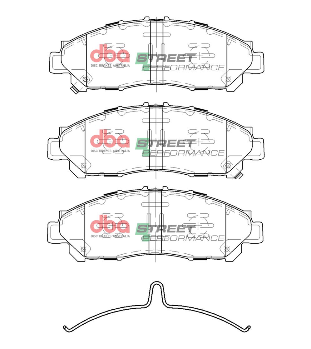 Front Street Performance Brake Pads