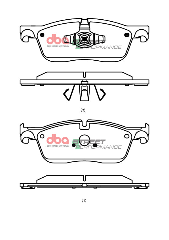 Front Street Performance Brake Pads