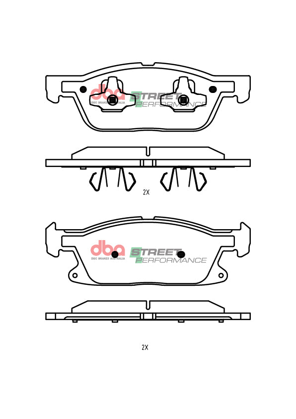Front Street Performance Brake Pads