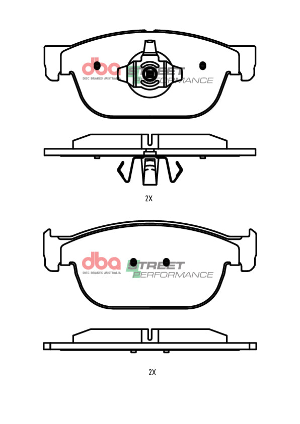 Front Street Performance Brake Pads