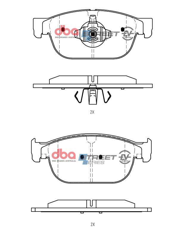 Front Street Series EV Brake Pads