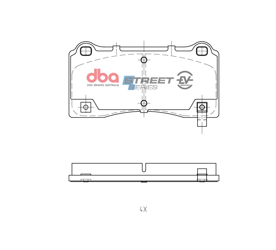 Front Street Series EV Brake Pads