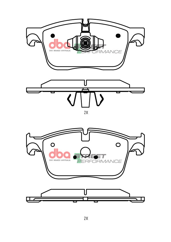 Front Street Performance Brake Pads