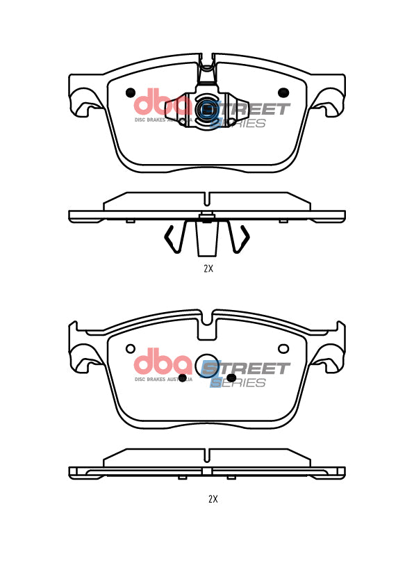 Front Street Series Brake Pads