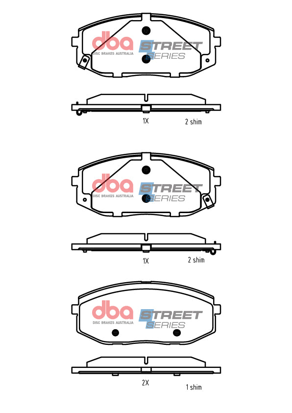 Front Street Series Brake Pads