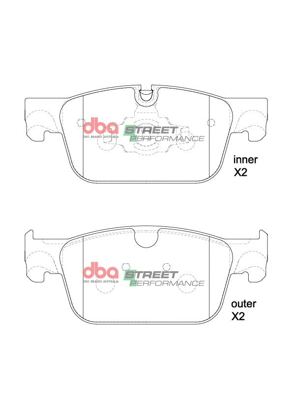 Front Street Performance Brake Pads