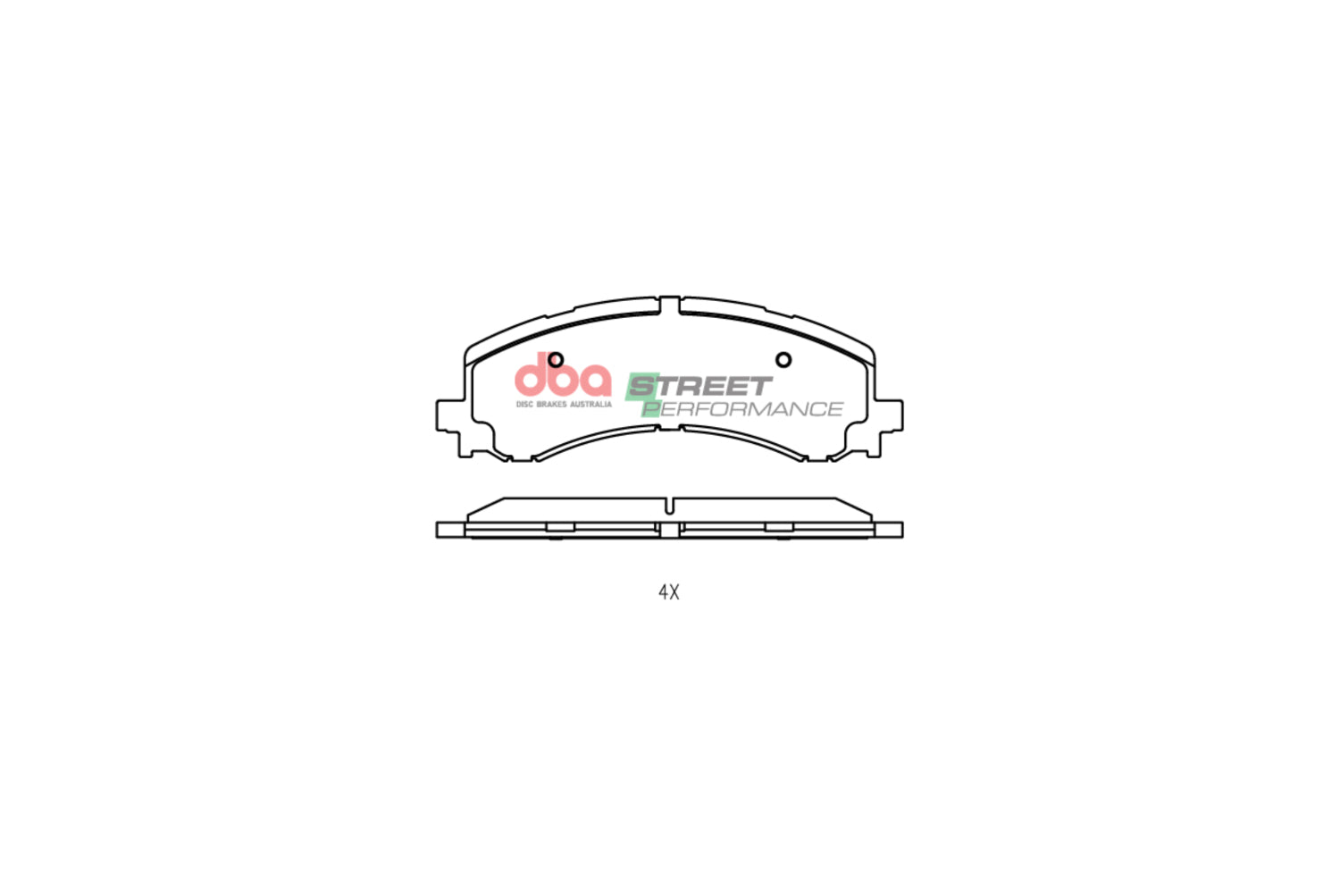 Front Street Performance Brake Pads