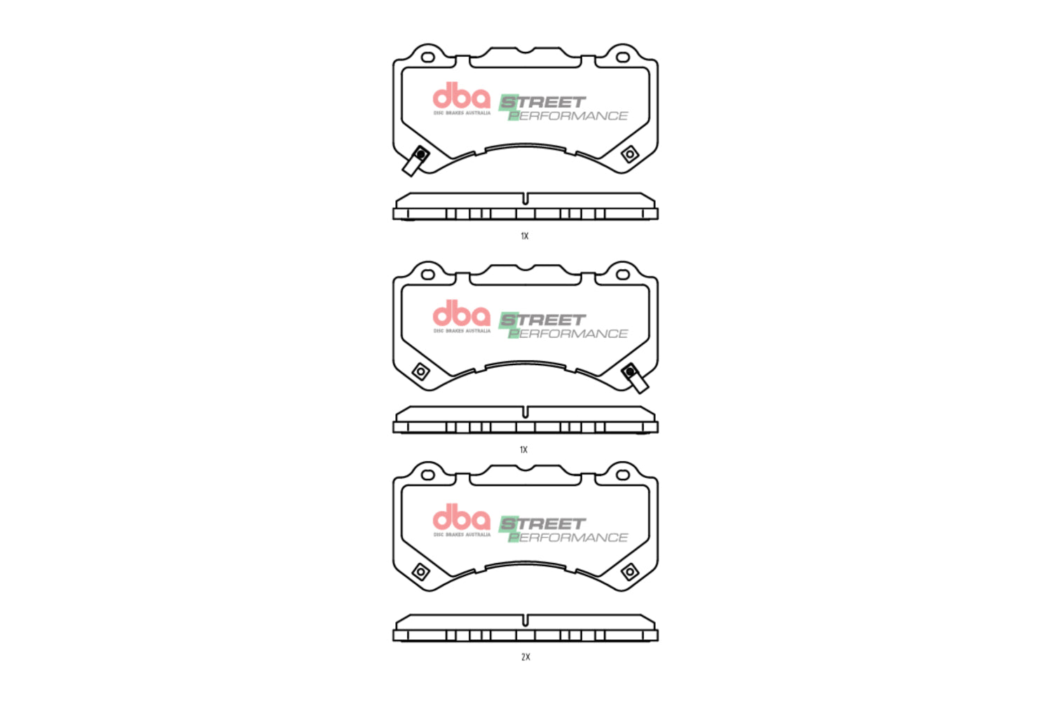 Front Street Performance Brake Pads