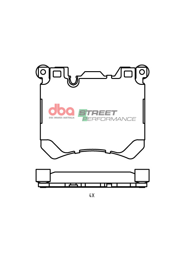 Front Street Performance Brake Pads