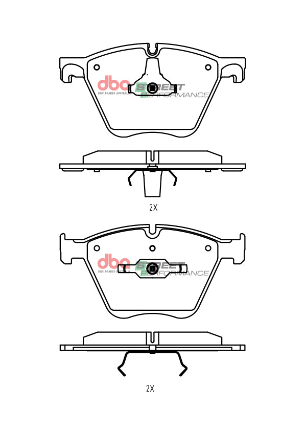 Front Street Performance Brake Pads