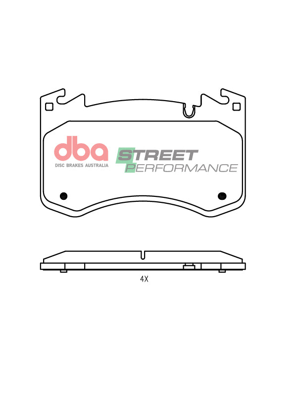 Front Street Performance Brake Pads
