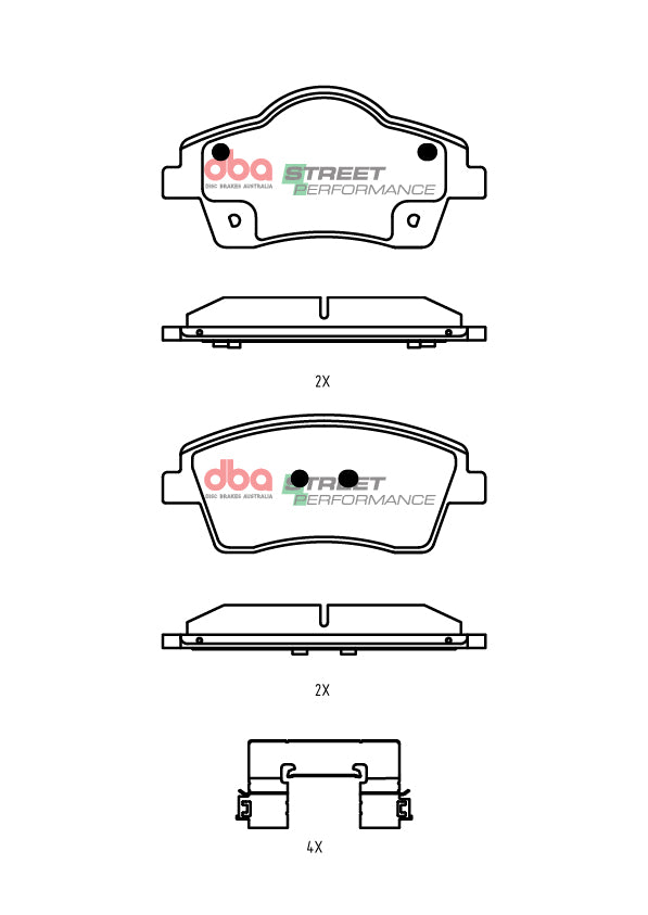 Front Street Performance Brake Pads