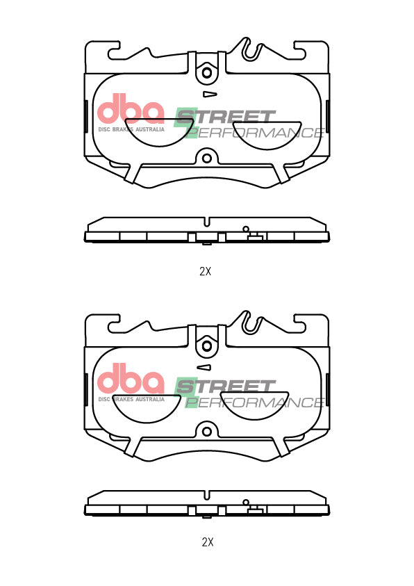 Front Street Performance Brake Pads