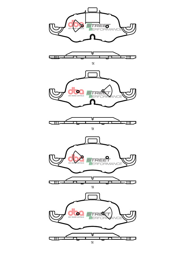 Front Street Performance Brake Pads