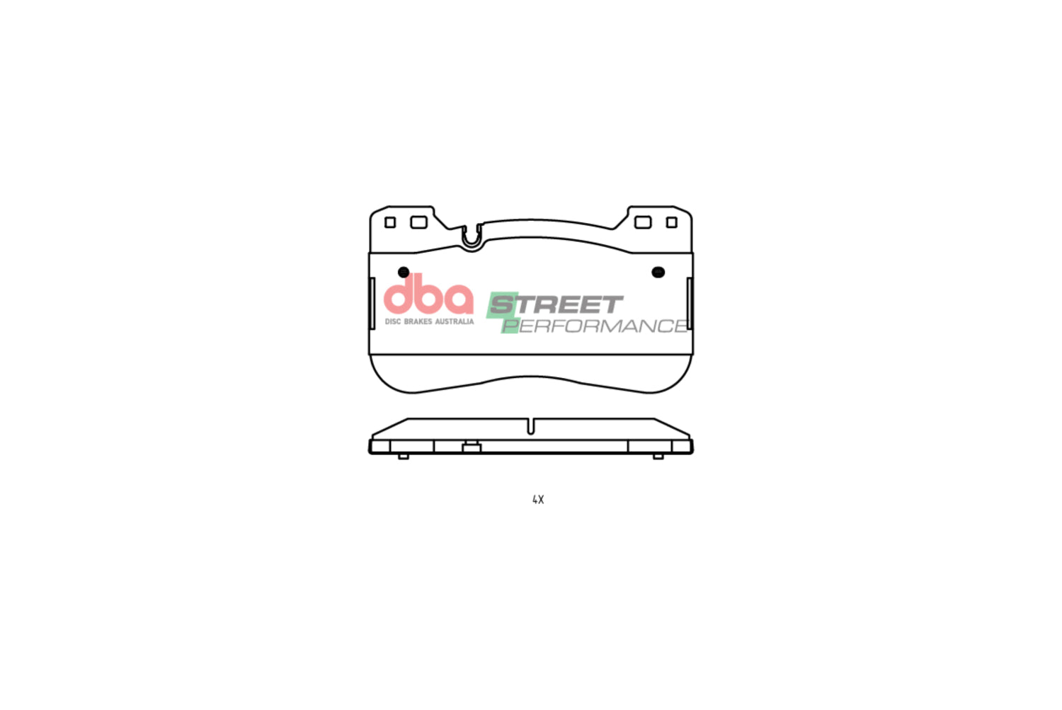 Front Street Performance Brake Pads