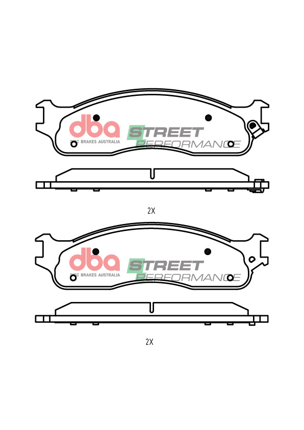 Front Street Performance Brake Pads