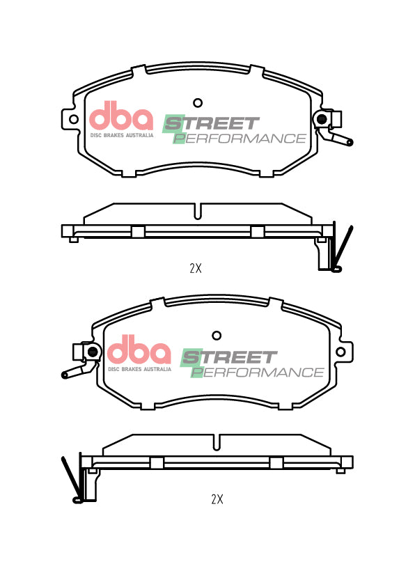 Front Street Performance Brake Pads