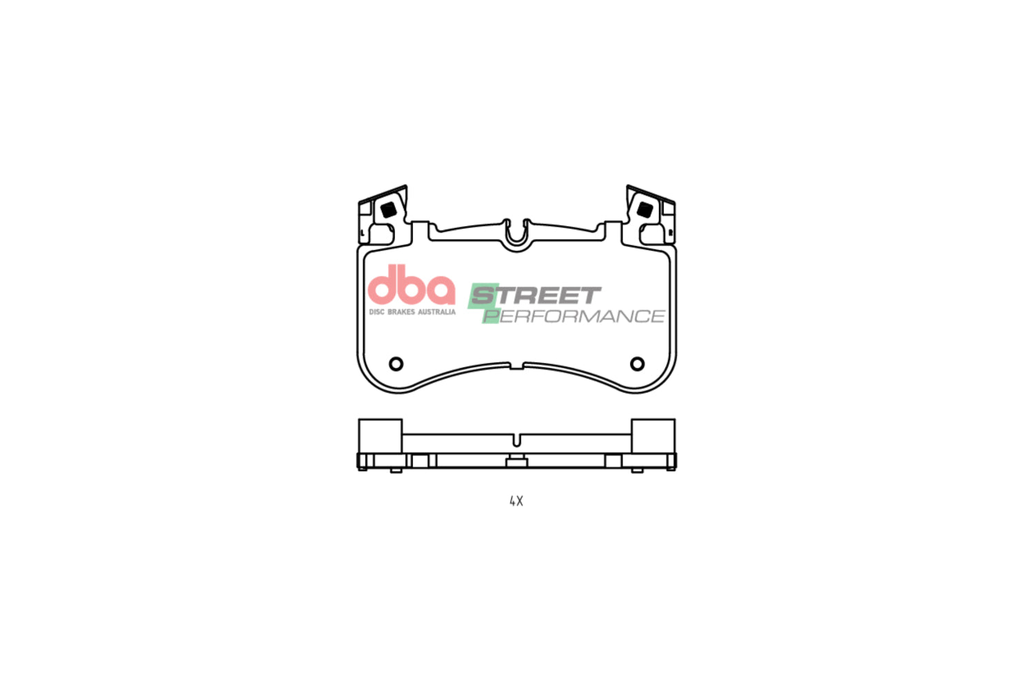 Front Street Performance Brake Pads